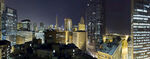 都市璀璨夜景俯瞰图