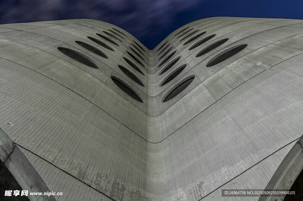 独特几何造型建筑外观