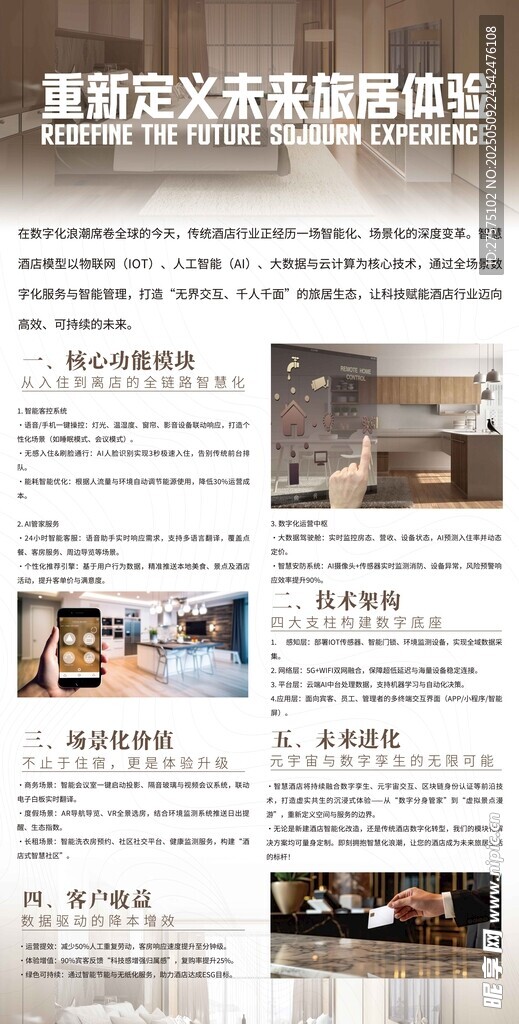 未来酒店海报