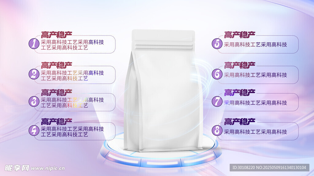 产品特点排版