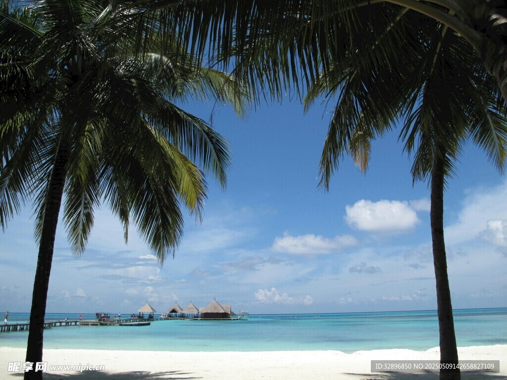 热带海滩美景