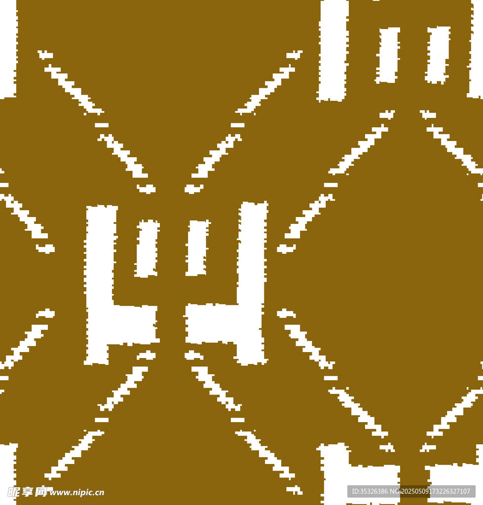 几何图案棕色背景纹理