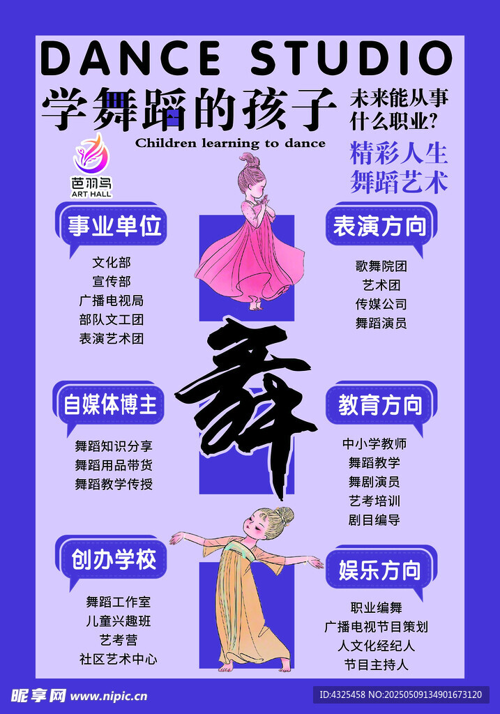 学舞蹈的孩子