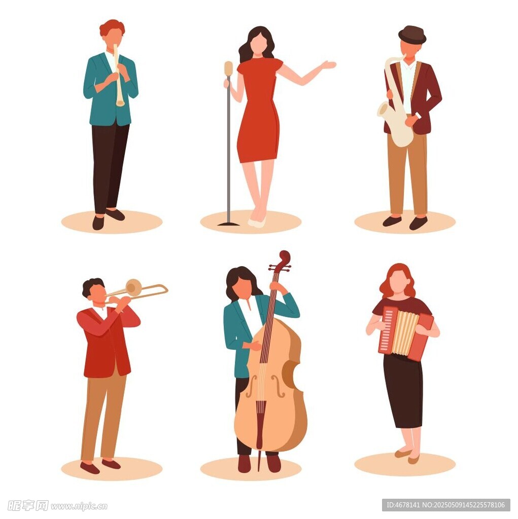 多彩音乐人形象展示