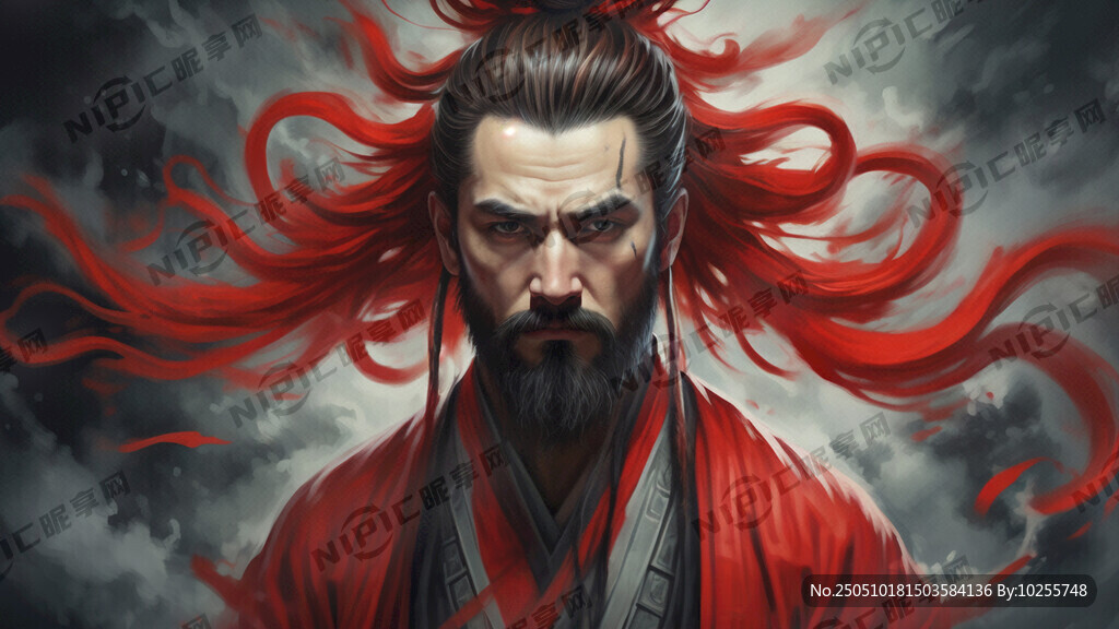 掌管三界的红发判官 红的络腮胡