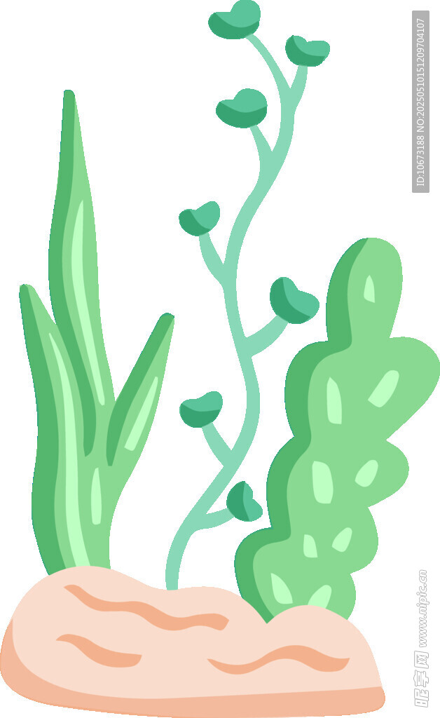 海底绿植景观