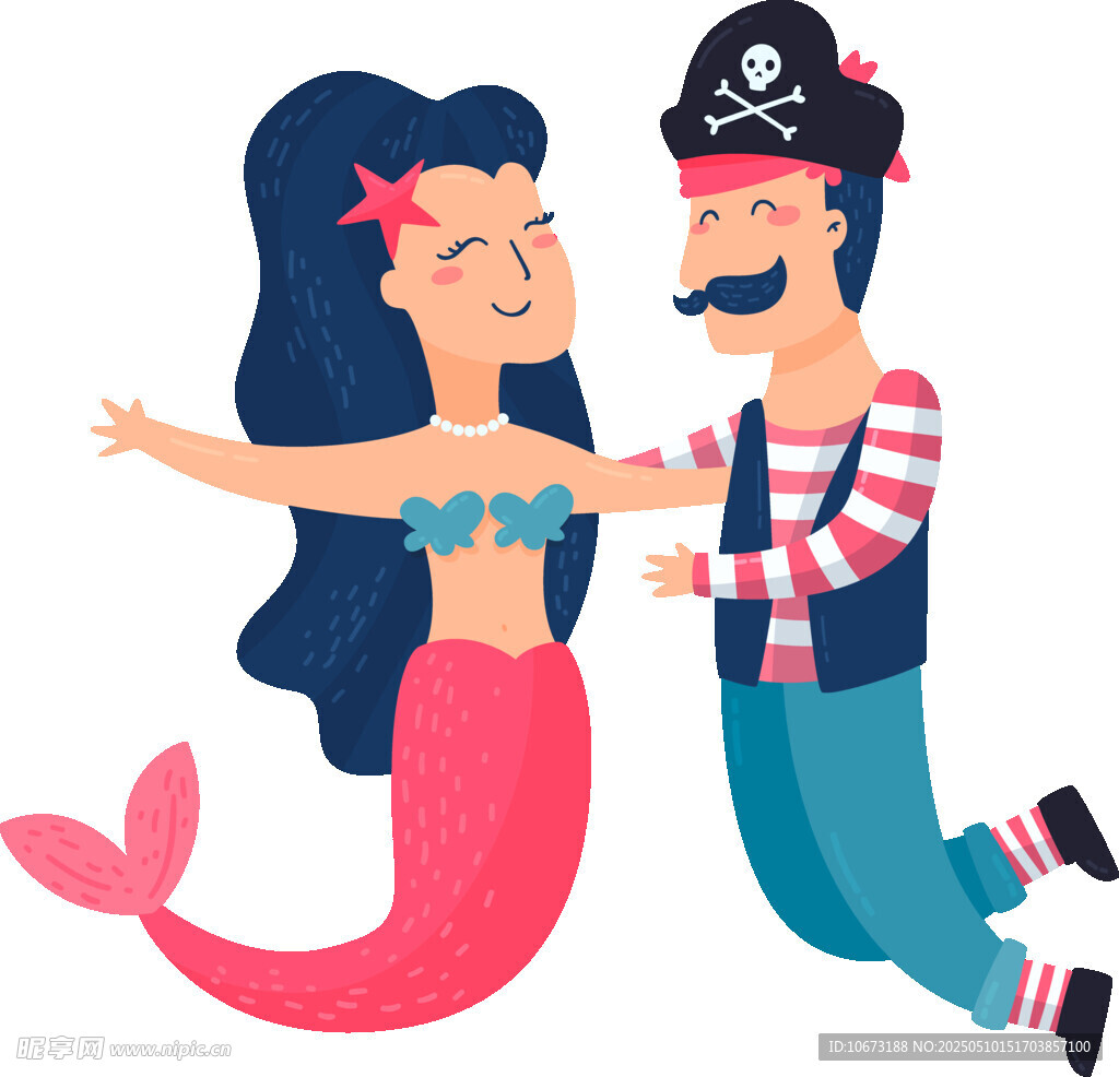 美人鱼与海盗的浪漫共舞