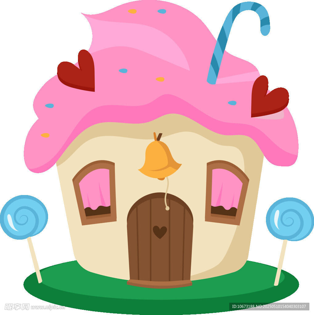粉色糖果小屋