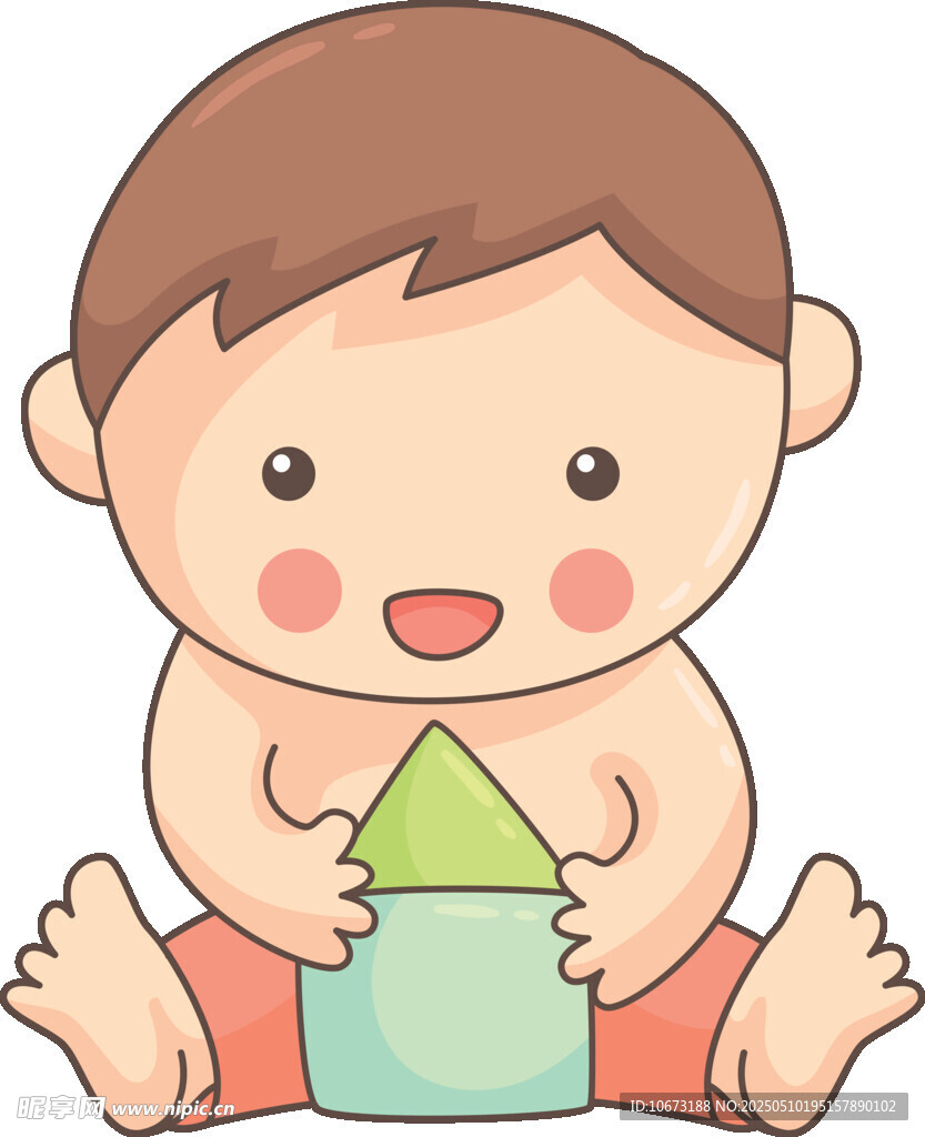 幼儿玩积木