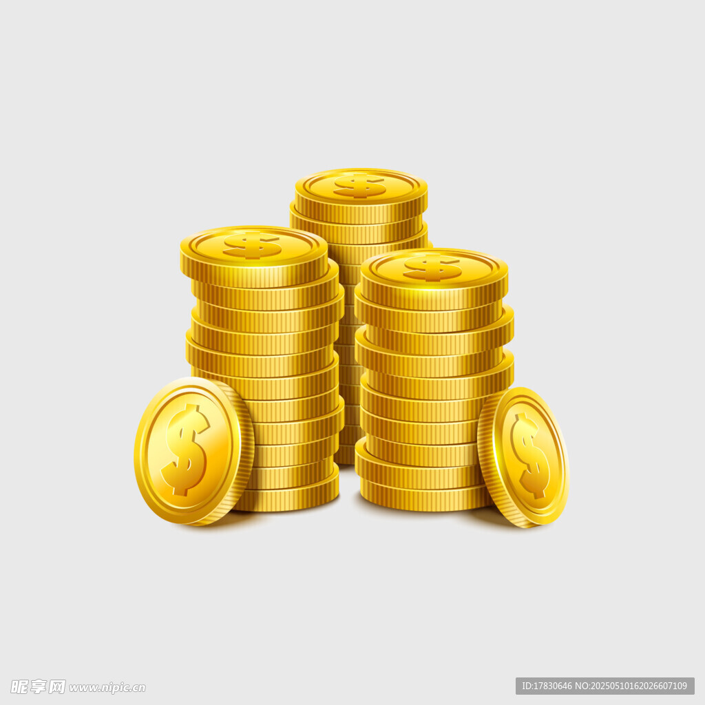 金币堆叠图