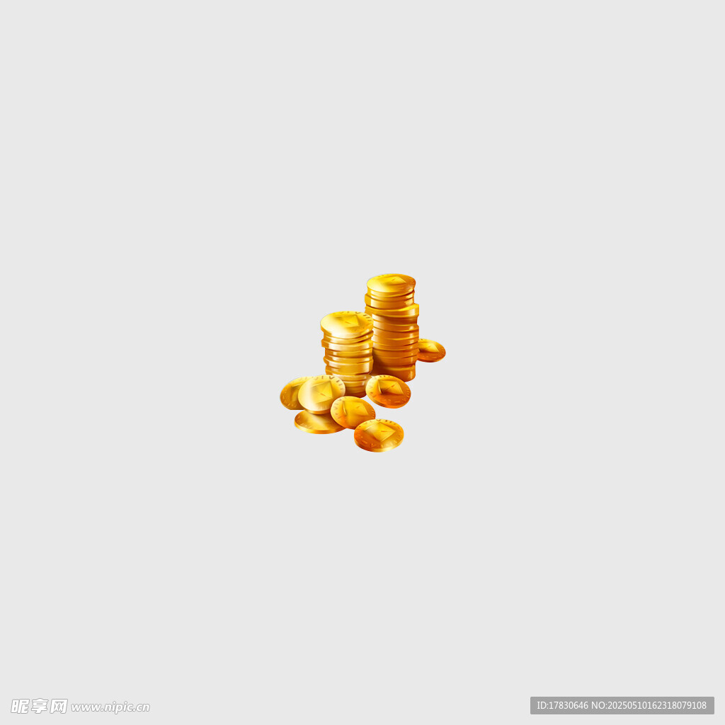 金币堆叠图