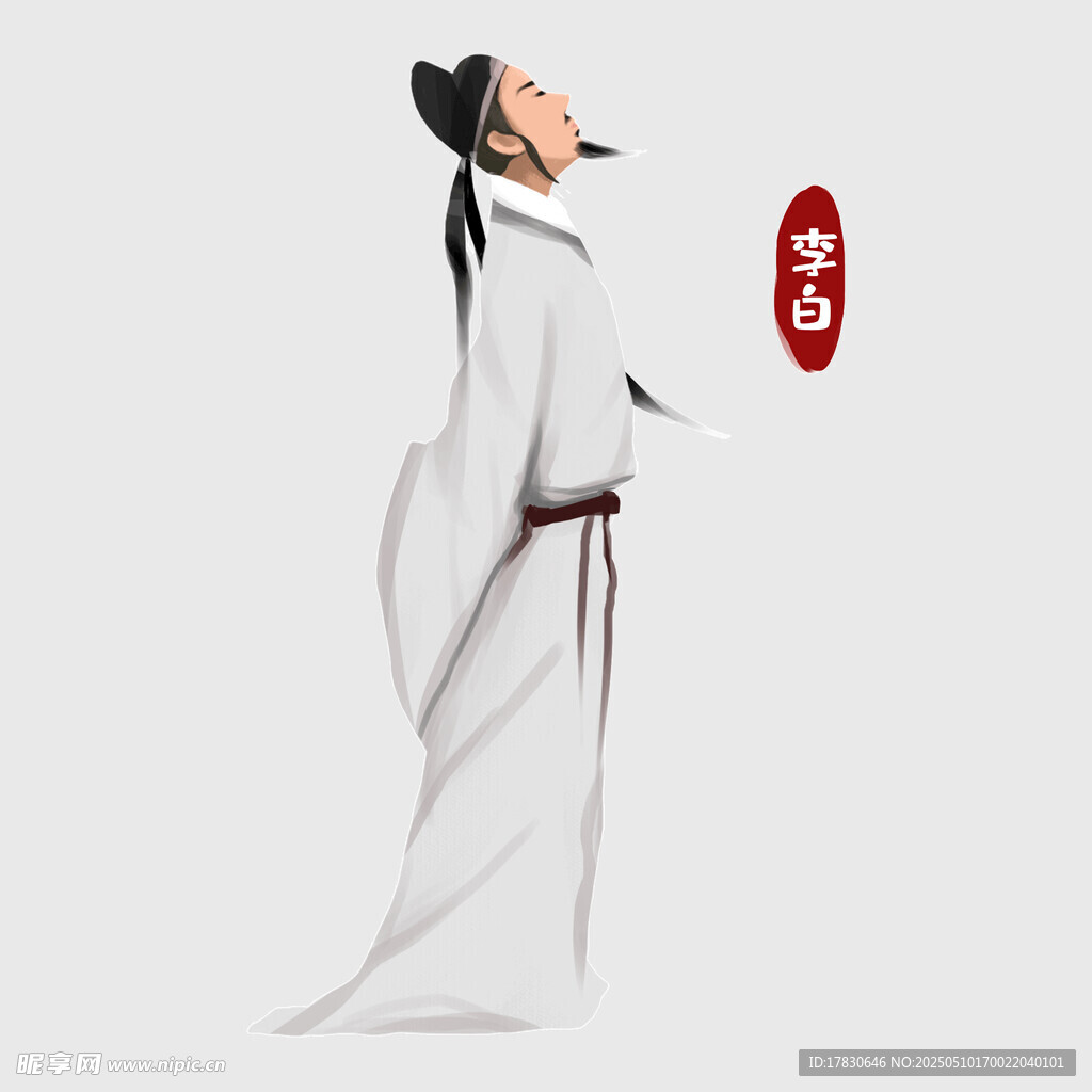 古风飘逸的古装人物形象