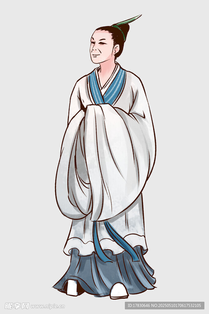古代男子汉服形象展示