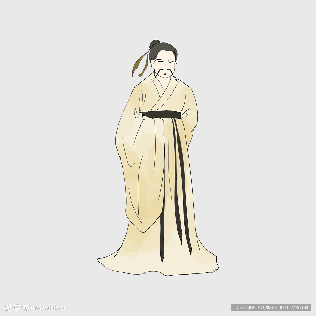 古风女子汉服形象展示