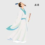 古代文人吟诗形象