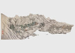 水墨山水画卷