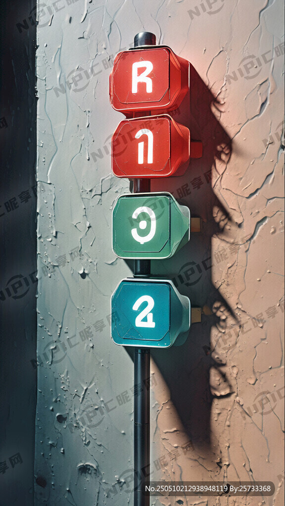 酷炫简单大方的指示牌