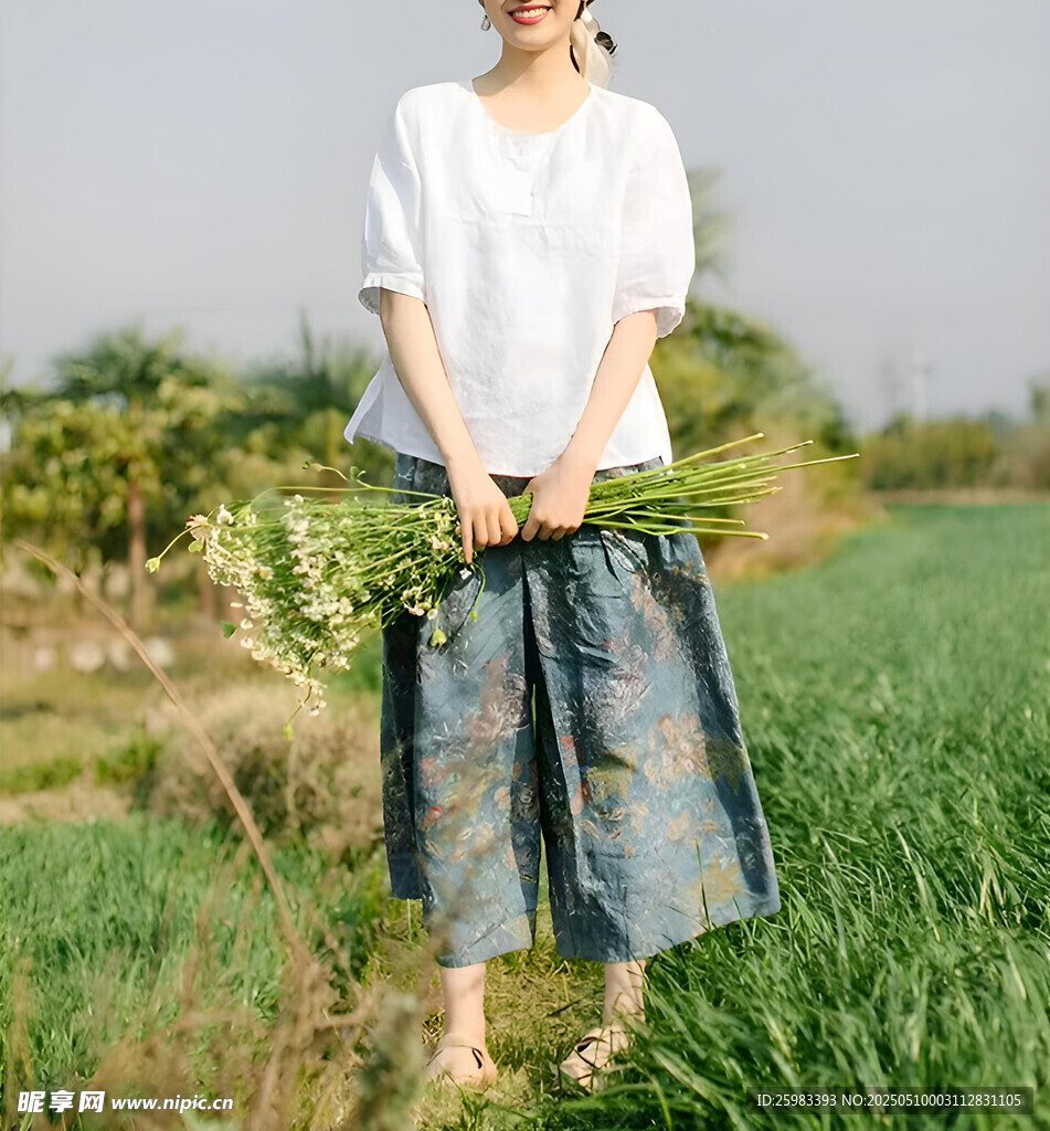 休闲的女孩