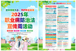 2025年职业病防治宣传周海报
