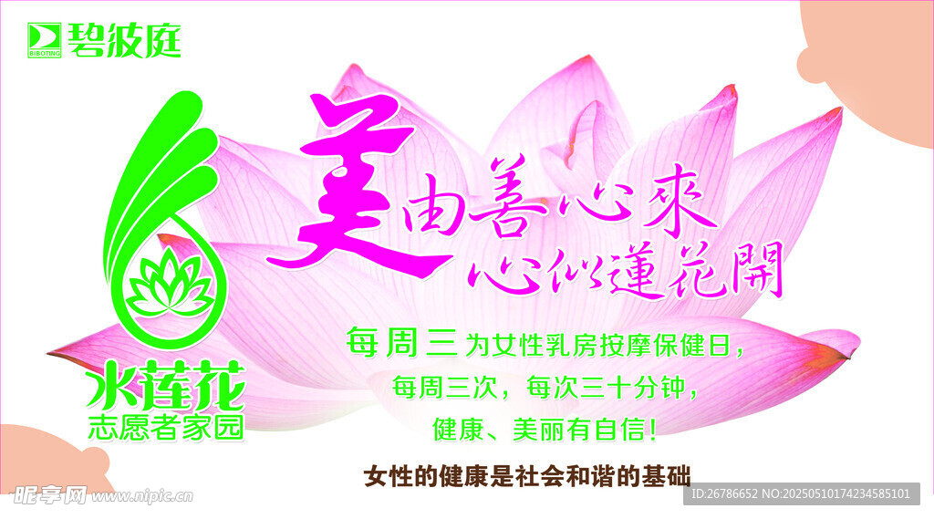 美容护肤宣传海报