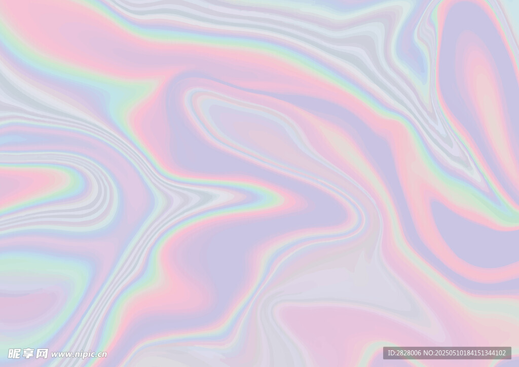 梦幻渐变流体纹理背景