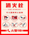 消防栓 贴纸 海报