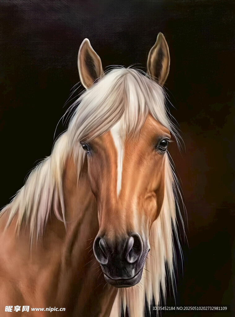马头画