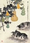 国风水墨画