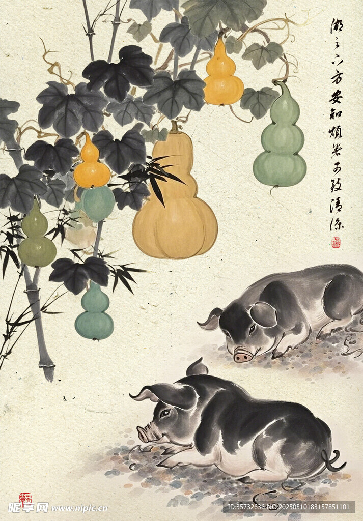 国风水墨画