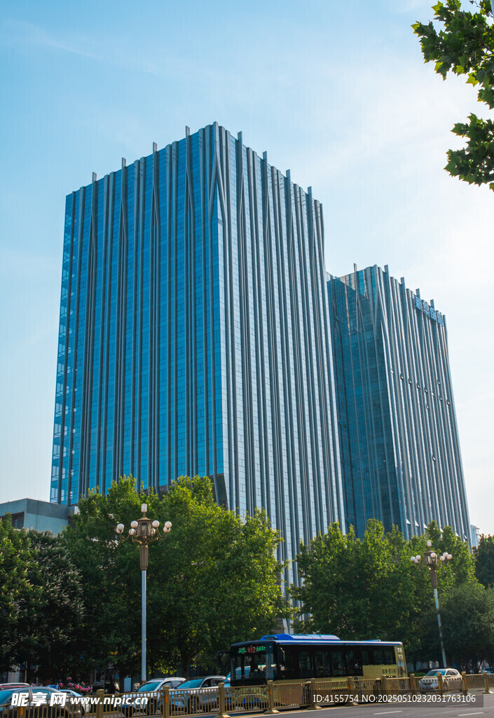 现代都市高楼大厦景观