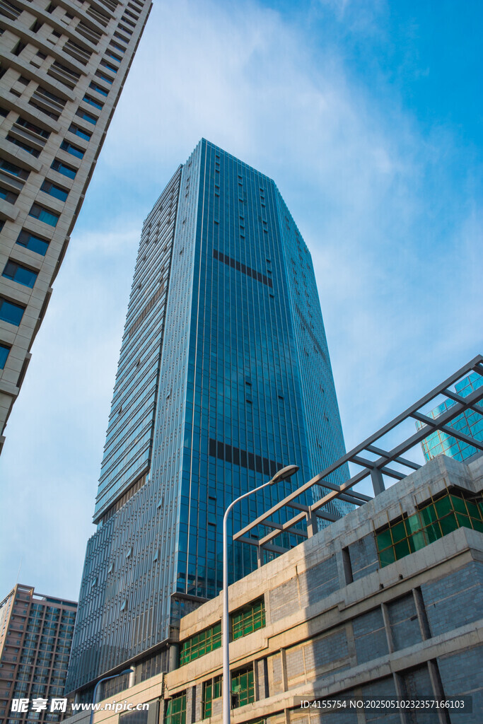 都市摩天大楼景观