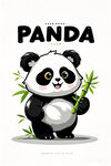 卡通熊猫图片