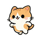 卡通猫咪简笔画