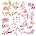 桃花素材合集