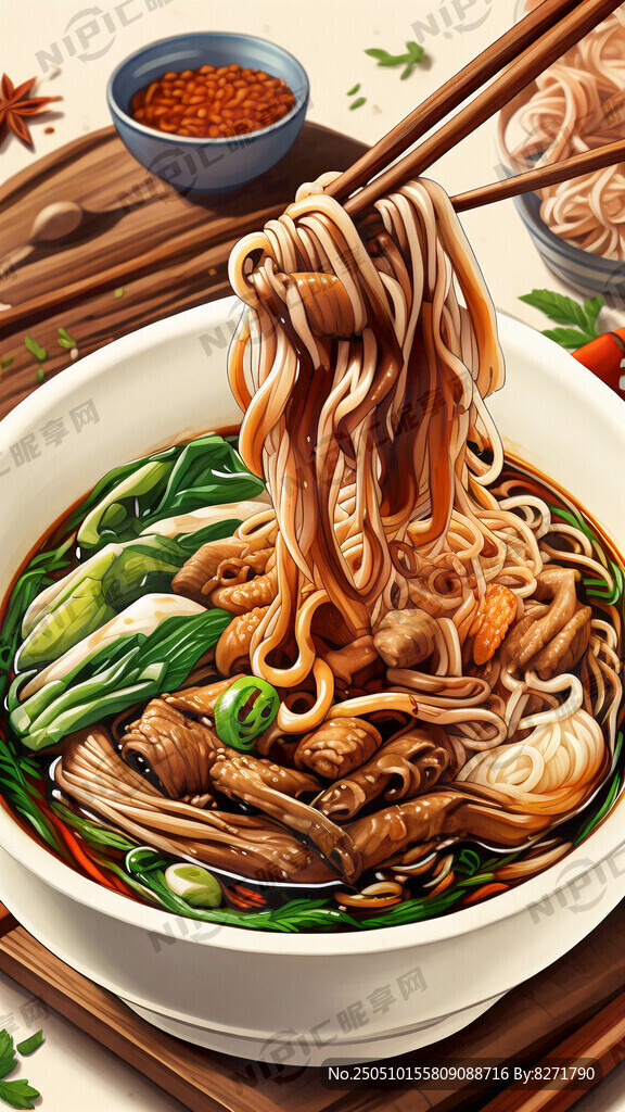 牛杂面海报