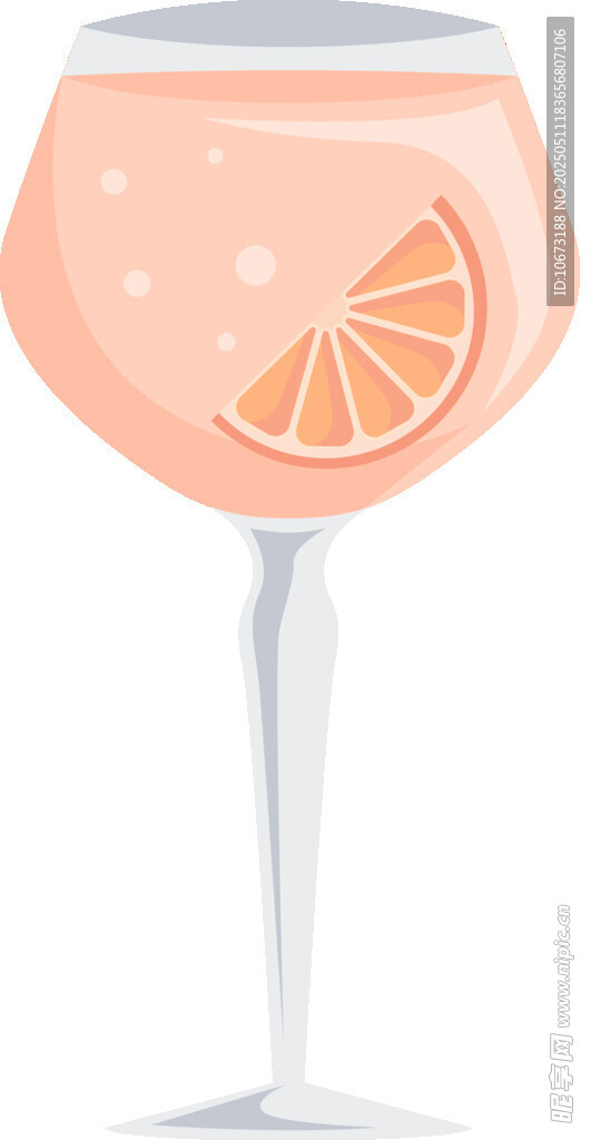 粉红西柚鸡尾酒