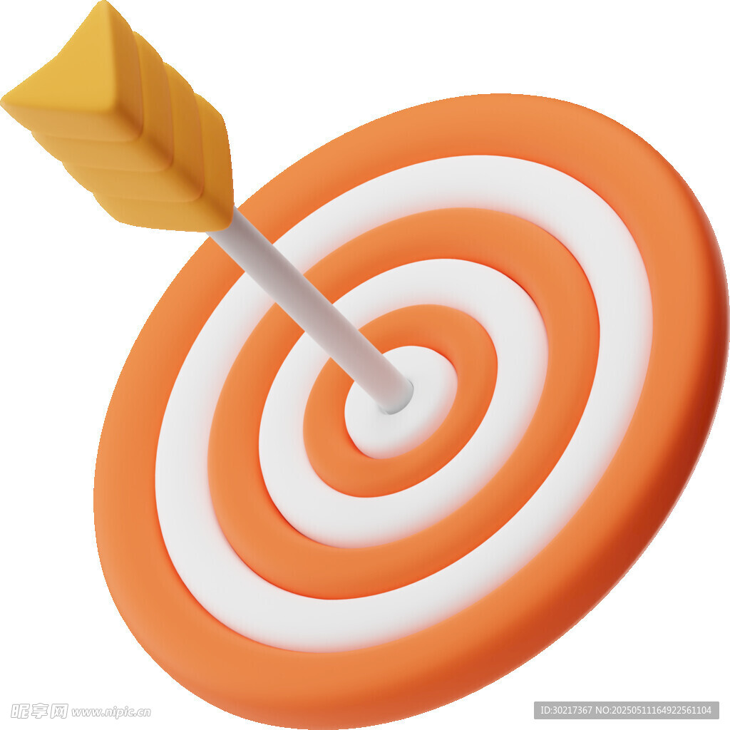 飞箭 靶心 3D icon