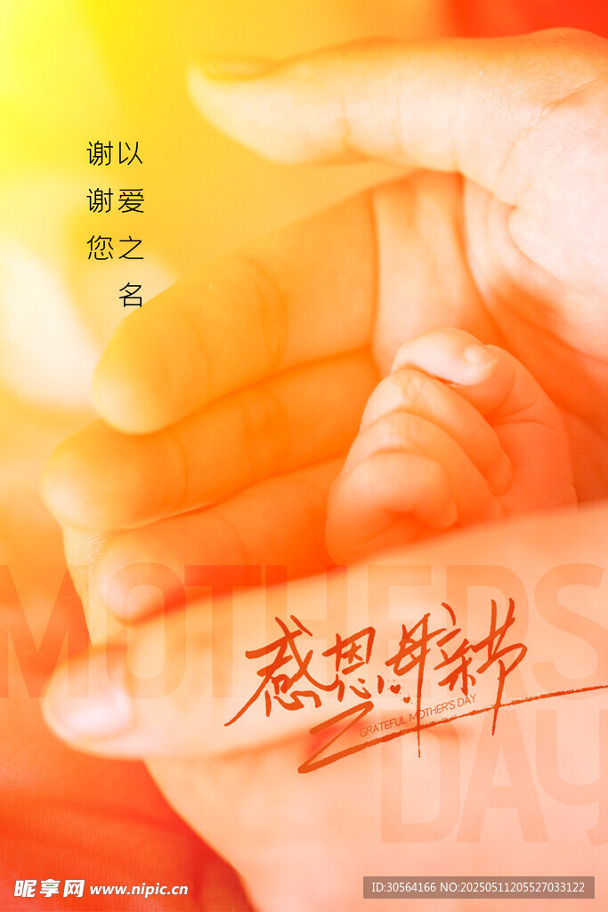 母亲节节日海报