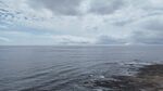 海边阴天景象