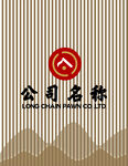 木格栅发光山水装饰背景墙