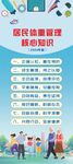 体重管理核心知识展架 疾控标志