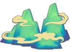奇幻双山伴流云