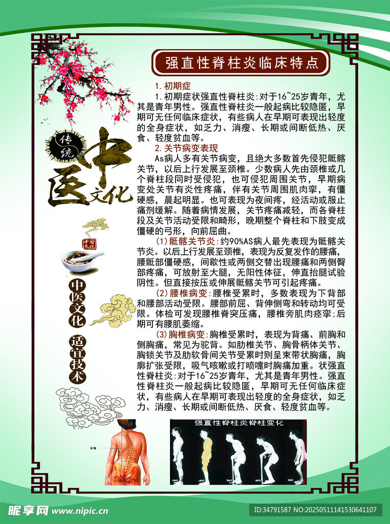中医养生知识宣传海报