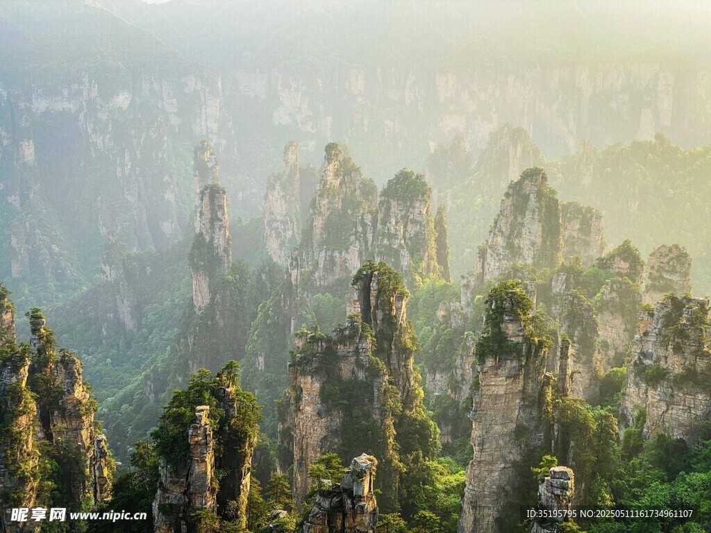 张家界奇峰美景