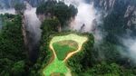 张家界绝美盘山公路景观