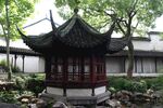 中式古典凉亭园林景致