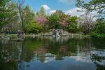 春日湖畔美景