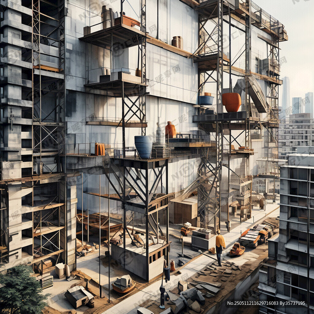 建筑工地外墙使用吊篮平台底板