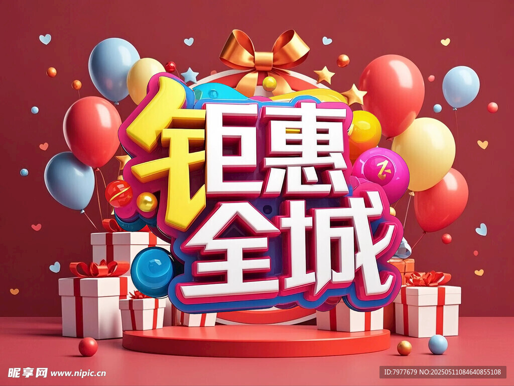 钜惠全城促销场景