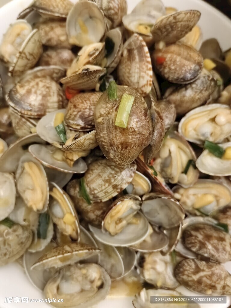 一盘美味炒蛤蜊